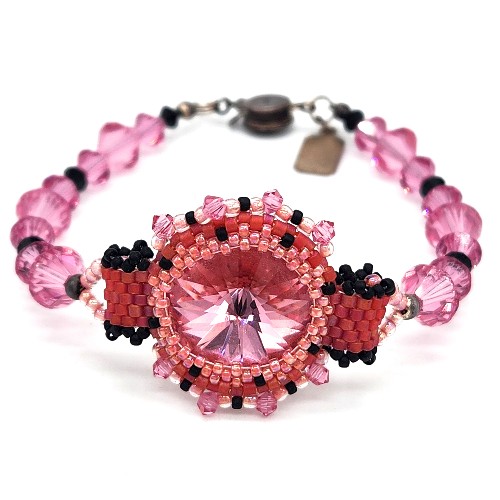 Buy SWAROVSKI Crystal Stylish Womens Red Bracelet | Shoppers Stop