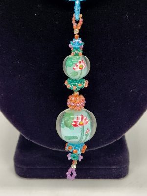 Lily Pad CRAW Necklace