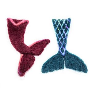 New Class! Felting with Victor: Mermaid Tail