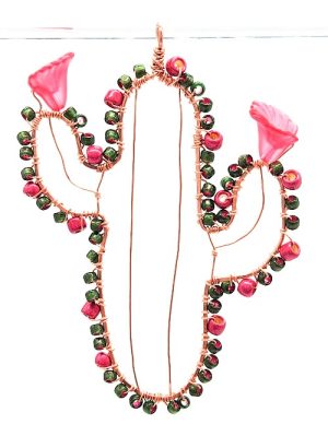 New Class! Flowering Cactus in Wire