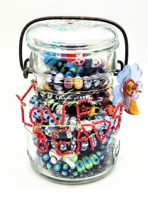 Bead Challenge 2024 : Allison York "A Story Jar"