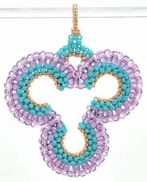 CRAW-trillium-pendant_beadology-iowa New Class! CRAW Trillium Pendant