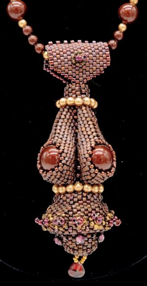 burgundy-goddess_laurel-kubby_beadology-iowa_close-up Burgundy Goddess