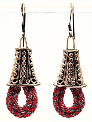 kumihimo-looped-earrings_beadology-iowa New Class! Kumihimo Loop Earrings