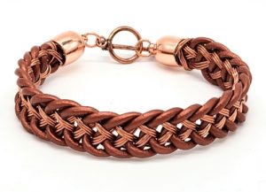 New Class! Wire & Leather Kumihimo Bracelet