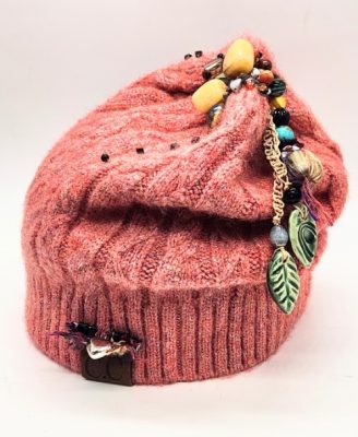 Bead Challenge 2025--Georgia Heald's "C. C. Beadski Hat"