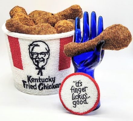 Bead Challenge 2025--Lisa Cramer's "Only Legs"