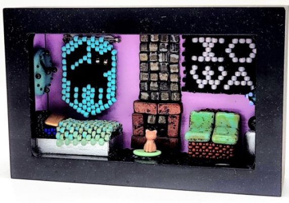 Bead Challenge 2025--Marie Wakeman's "Cozy Room"
