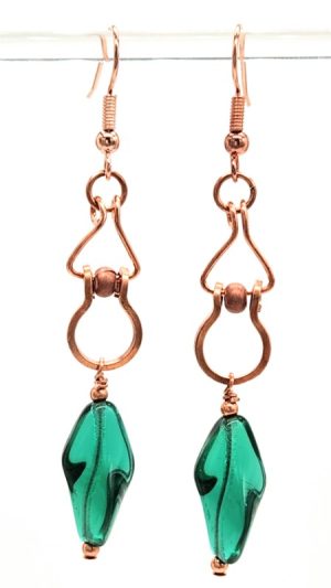 New Class!  Friday Night Out: Round Link Drop Earrings