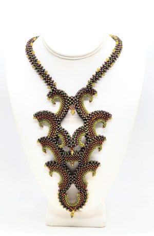 Olive Curved Craw Earrings