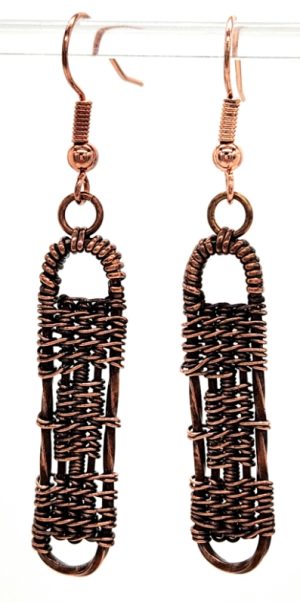 New Class! Woven Bar Earrings